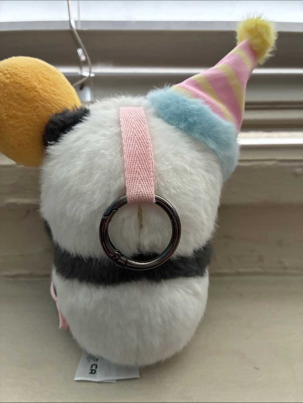 Panda Roll Plush Keychain - Picture 2 of 2